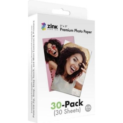 ZINK Polaroid - Papier Photo Premium  2x3, 30 pi&egrave;ces (PZ2X330)
