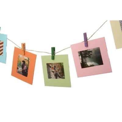 POLAROID  Pl2x3frsq Cadres Photo Carr&eacute; - Papier Photo 2x3' Zink - Multicolore