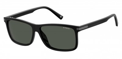 POLAROID  PLD 2075/s/x Sunglasses, 807/M9 Black, 59 Unisex