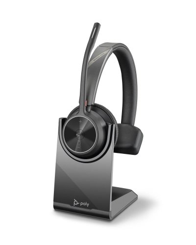 PLANTRONICS Poly bt headset voyager 4310 uc mono usb-c teams mit stand