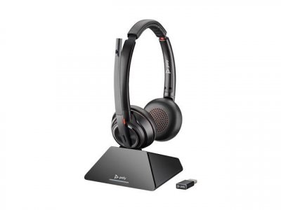 HP POLY SAVI 8220 UC USB-A MS Casque ss fil PC 2 &eacute;cout.