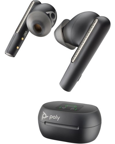 POLY  Voyager Free 60+ UC Casque Sans fil Ecouteurs Appels/Musique USB Type-C Bluetooth Noir
