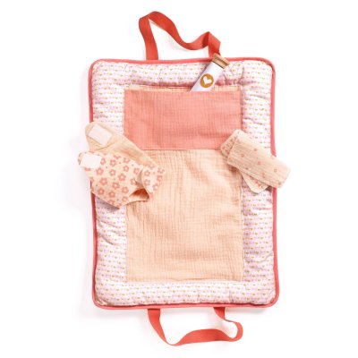 DJECO Pomea - le soin - sac &agrave; langer pink peak
