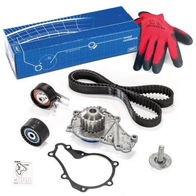 SKF Pompe &agrave; eau + kit de courroie de distribution  VKMC 03259