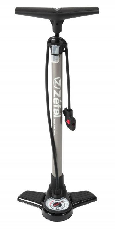 ZEFAL Pompe &agrave; pied  Max FP20 9 bars manom&egrave;tre raccord switch valve Pr