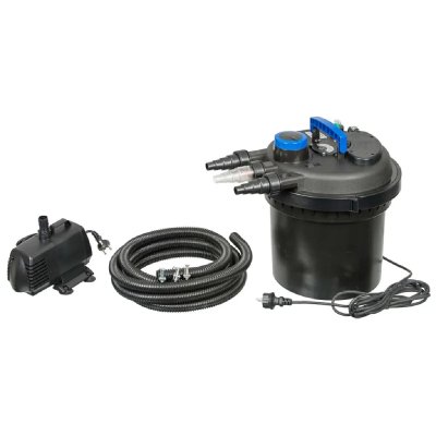 UBBINK Pompe de bassin  Biopressure II 10000 plus set, d&eacute;bit de 3900 l