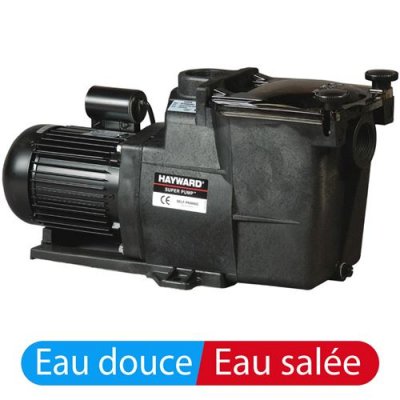 HAYWARD Pompe Super Pump 3/4CV mono raccord 11/2