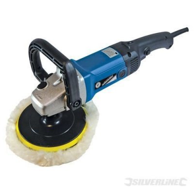 SILVERLINE Ponceuse-polisseuse 180 mm, 1 200 W