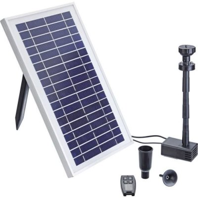 PONTEC  Jeux d'eau pondosolar 600&nbsp;Control, Noir
