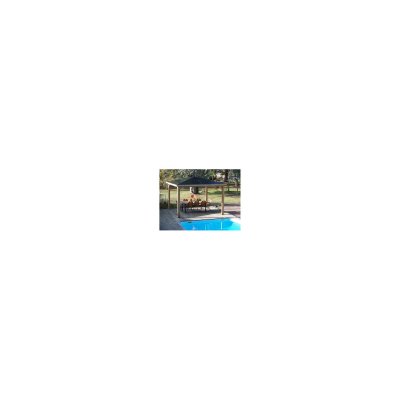 HABRITA Pool house fixe bois  THB3535.0 3 79 x 3 79 m