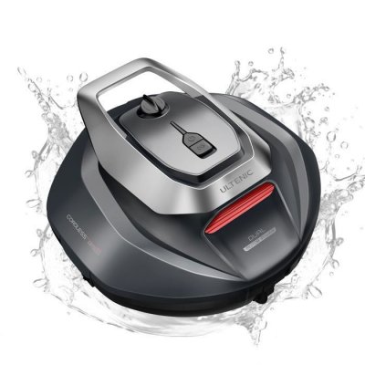  Pooleco 10 - Robot aspirateur de piscine sans fil - aspiration puissante - dure jusqu'&agrave; 90 minutes 