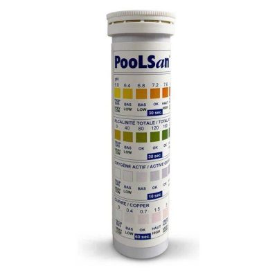 BSI Poolsan - 10 Tests pour piscine et spa