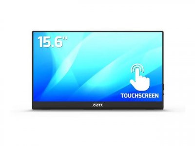 PORT DESIGNS PORT Connect Ecran LCD nomade 15.6"" IPS Tactile Full HD - 902101T