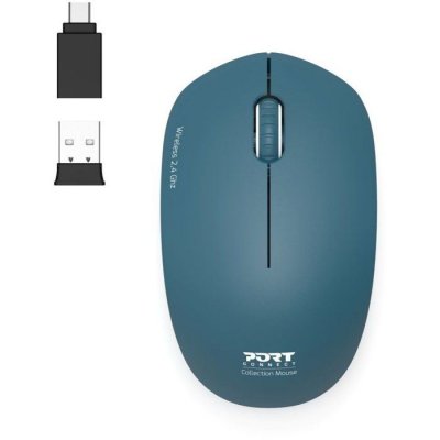Port Designs 900545 souris Ambidextre RF sans fil Optique 1600 DPI