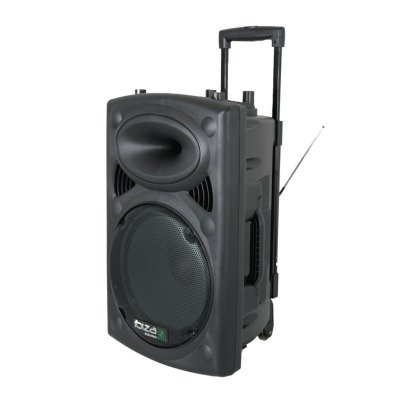 IBIZA SOUND PORT15UHF-BT - Syst&egrave;me portable autonome USB / Vox / Bluetooth - 2 micros UHF