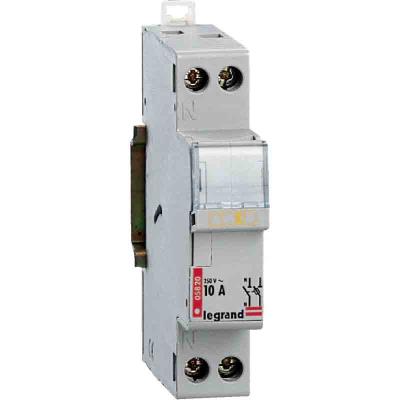 LEGRAND Porte Fusibles  1P+N 20A 1 Module pour Cartouches 8,5 x 31,5