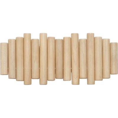 UMBRA Porte Manteaux Mural Design en Bois Picket Rail -  0,000000