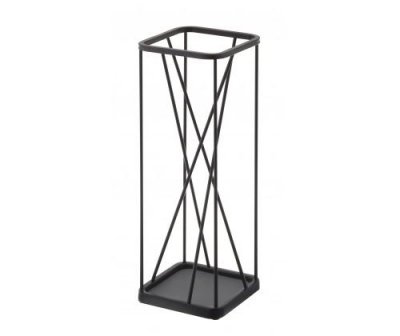  Porte-parapluie en acier noir Nine - Yamazaki