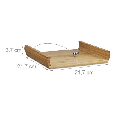 HELLOSHOP26 Porte-serviettes de table en bambou  4313029