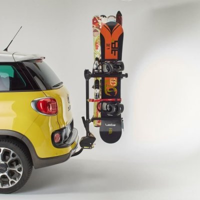 MOTTEZ Porte-skis sur attelage -  A022P avec syst&egrave;me antivol int&eacute;gr&eacute;