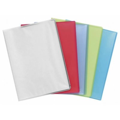 EXACOMPTA Porte-vues Cromaline A4 -  - 120 vues - Coloris assortis