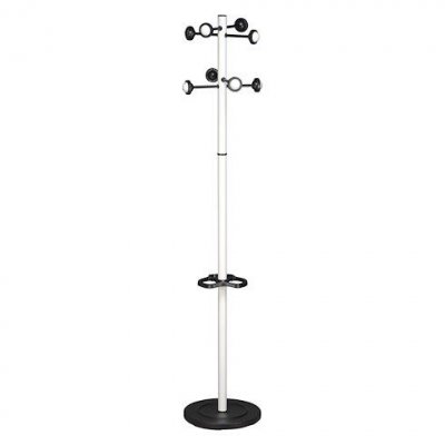 Portemanteau Accueil UNILUX - 8 pat&egrave;res - Blanc