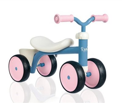 SMOBY Porteur Rookie rose Multicolore 