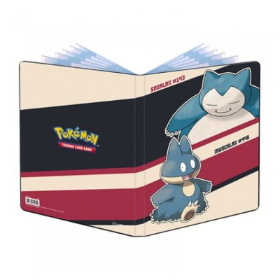 ASMODEE Portfolio album Ronflex et Goinfrex pour 180 cartes pokemon