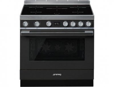 SMEG PORTOFINO 90CM INDUCTION Anthracite - CPF9IPAN