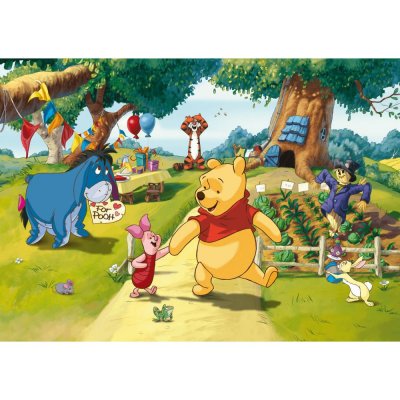 AG ART Poster Intiss&eacute; XXL - Winnie l'ourson Disney - 255 cm x 180 cm
