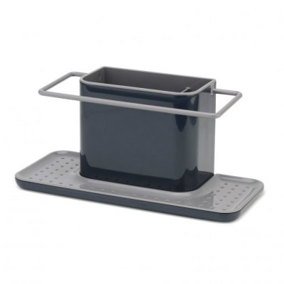 JOSEPH JOSEPH Pot &agrave; ustensiles  rangement d'&eacute;vier Caddy GM - Gris/Gris