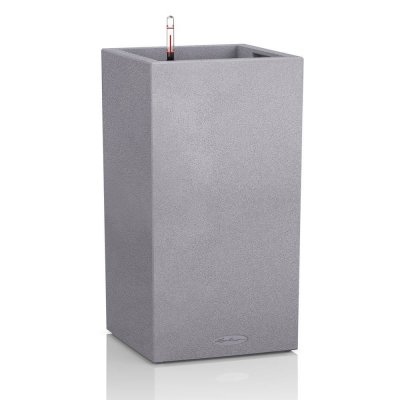 LECHUZA Pot Canto Color 76, gris pierre 7 L 76 cm
