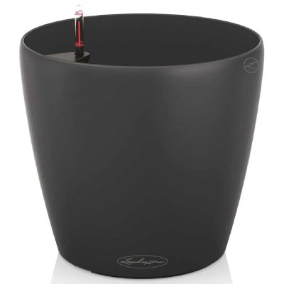 LECHUZA Pot de fleur  Classico Color &Oslash;43 H40 cm gris