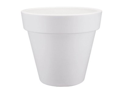 ELHO Pot de fleur rond Pure Round &Oslash; 50 x H.44 cm - Blanc