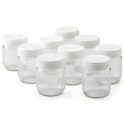 LAGRANGE Pot  lot de 9 pots yaourti&egrave;re