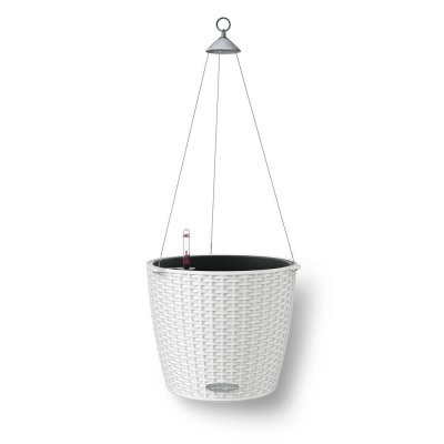 LECHUZA Pot Nido Cottage  Kit Complet Blanc - 27 cm - Blanc