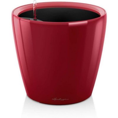  Pot rond Lechuza Premium LS rouge scarlet brillant &Oslash;50 x h.47 cm