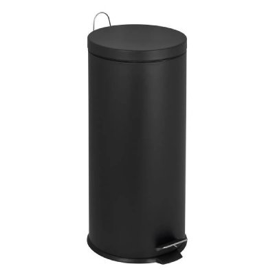 KITCHEN MOVE Poubelle &agrave; p&eacute;dale 30l noir  - 905567eblackss 