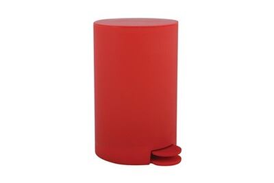 MSV Poubelle &agrave; p&eacute;dale pp osaki 3L Rouge - Rouge - 