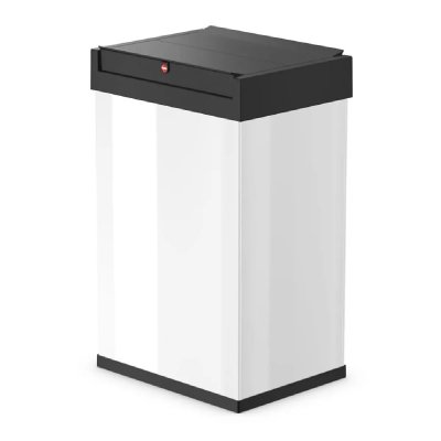 HAILO Poubelle big-box swing taille l 35 l blanc 0840-131