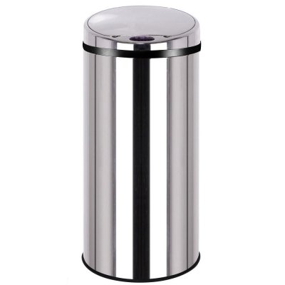 KITCHEN MOVE Poubelle de cuisine automatique 42L artic en acier Inox avec seau