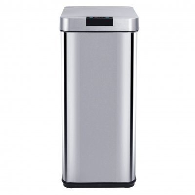 KITCHEN MOVE Poubelle de cuisine automatique parkside argent acier inoxydable 50 l