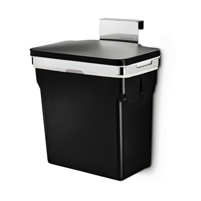 SIMPLEHUMAN Poubelle de placard plastique noir 10 L Multicolore 