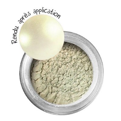 GRAINE CREATIVE Poudre effet m&eacute;tallique pour p&acirc;te polym&egrave;re - jade 264466