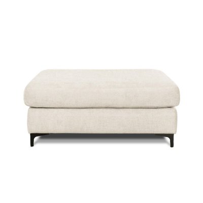 Pouf Fiesole Tissu Beige - Beige