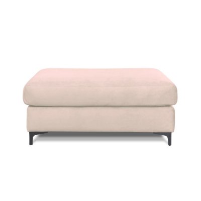 Pouf Fiesole Velours Beige - Beige