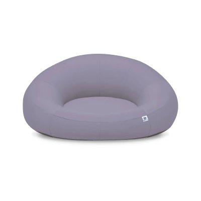 DECO ARTS Pouf Xxl Flottant Pour Piscine 140x120x60 Cm Gris Galet