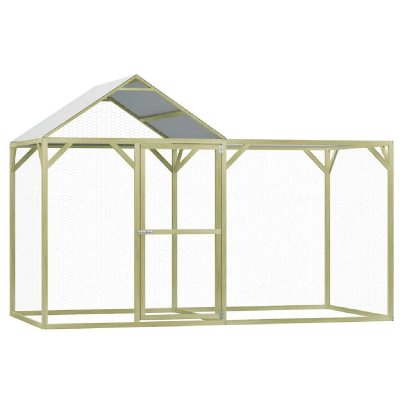 VIDAXL Poulailler 3x1,5x2 m Pin&egrave;de impr&eacute;gn&eacute;e  - N/A