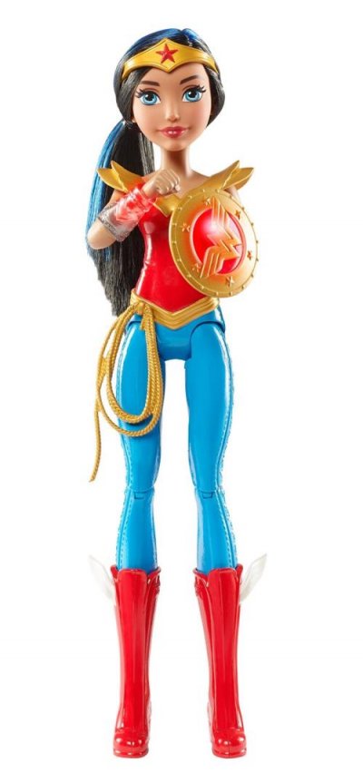 DC SUPER HERO GIRL Poup&eacute;e anim&eacute;e Wonder Woman s 30cm