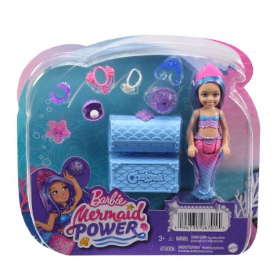 MATTEL Poup&eacute;e Barbie Chelsea Sir&egrave;ne et accessoires 